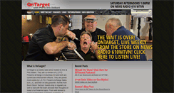 Desktop Screenshot of ontargetradioshow.com